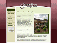 Tablet Screenshot of grenadalivingcenter.com